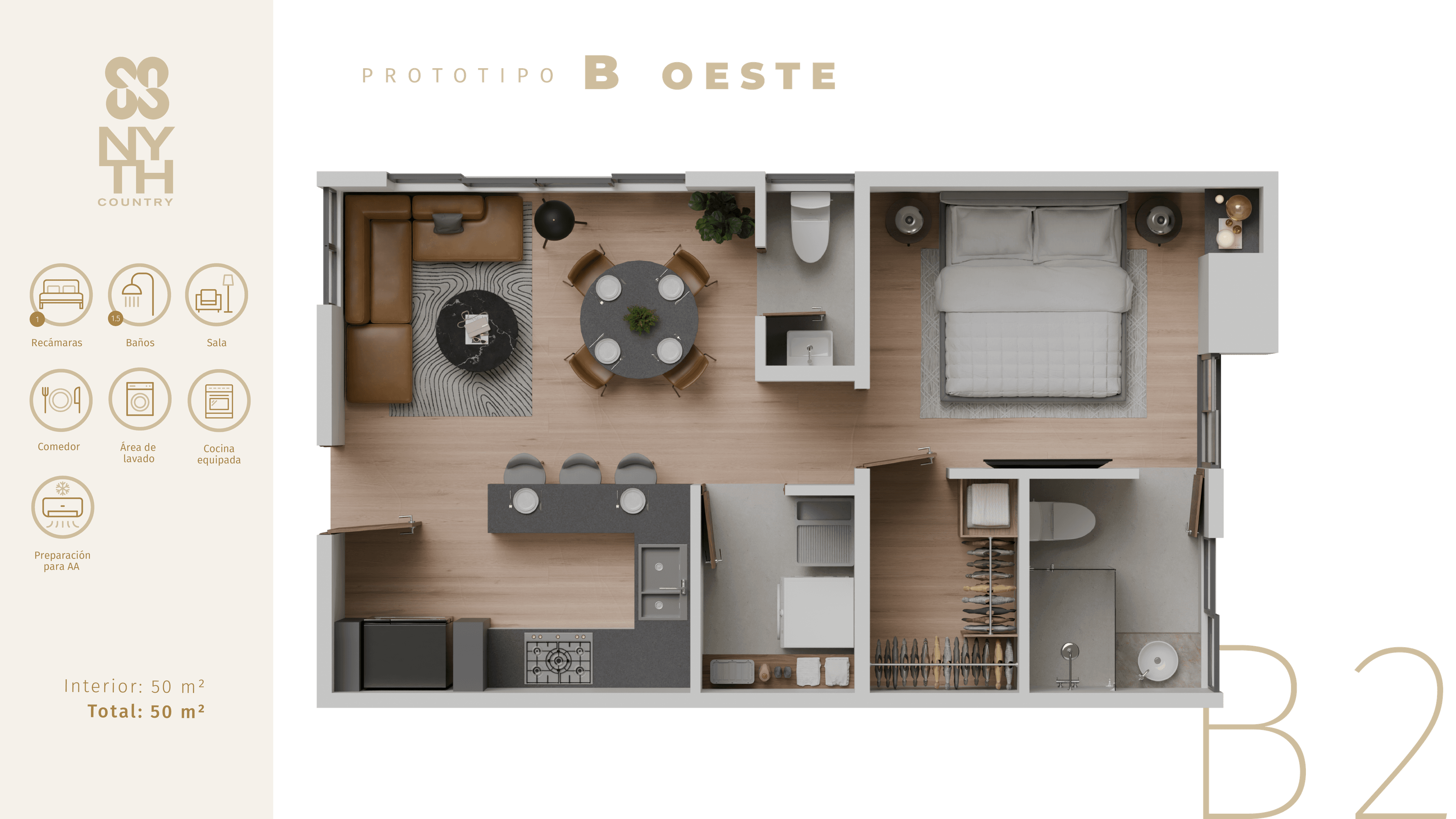 Departamento 203 - Modelo B2