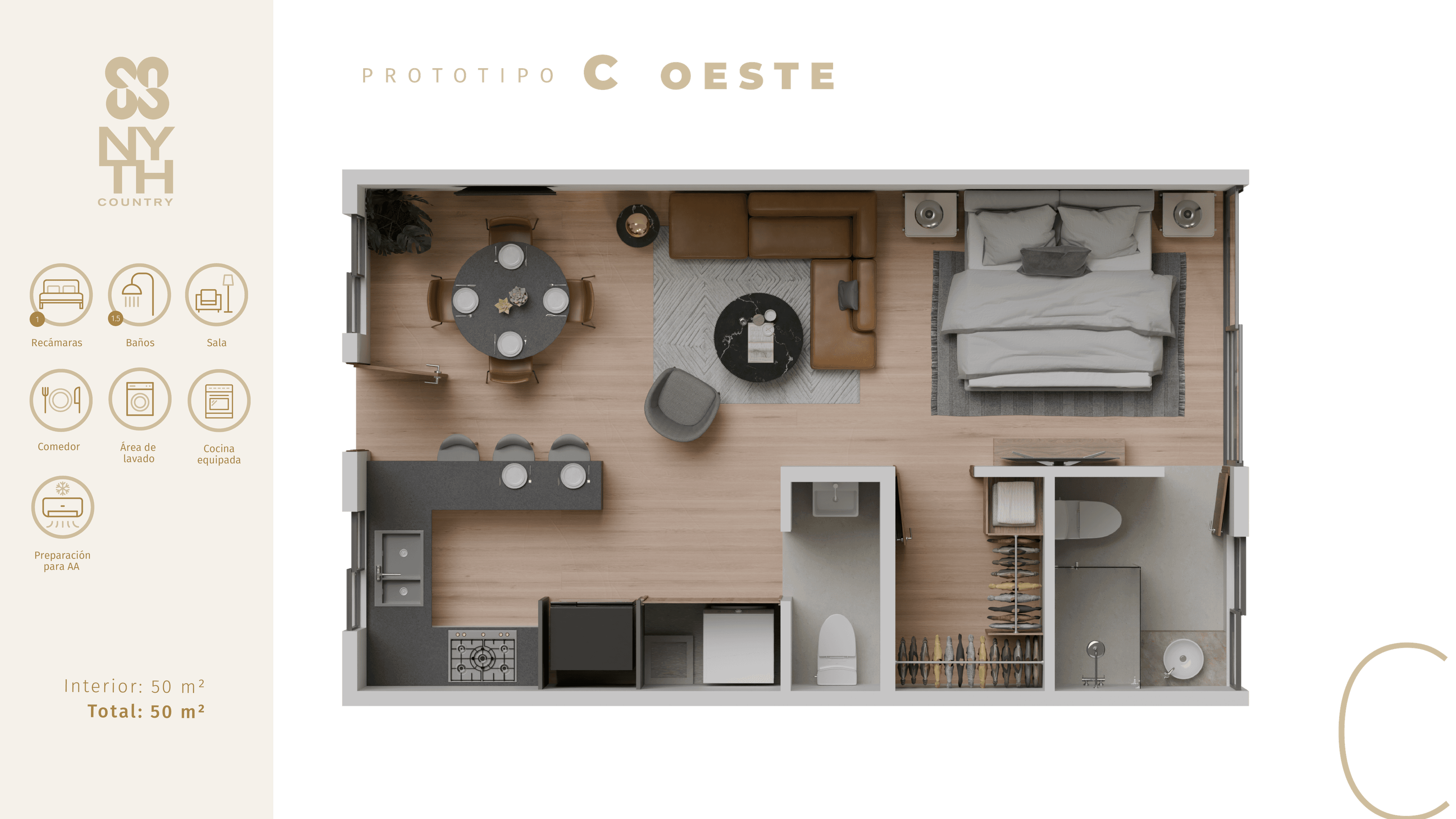 Departamento 202 - Modelo C