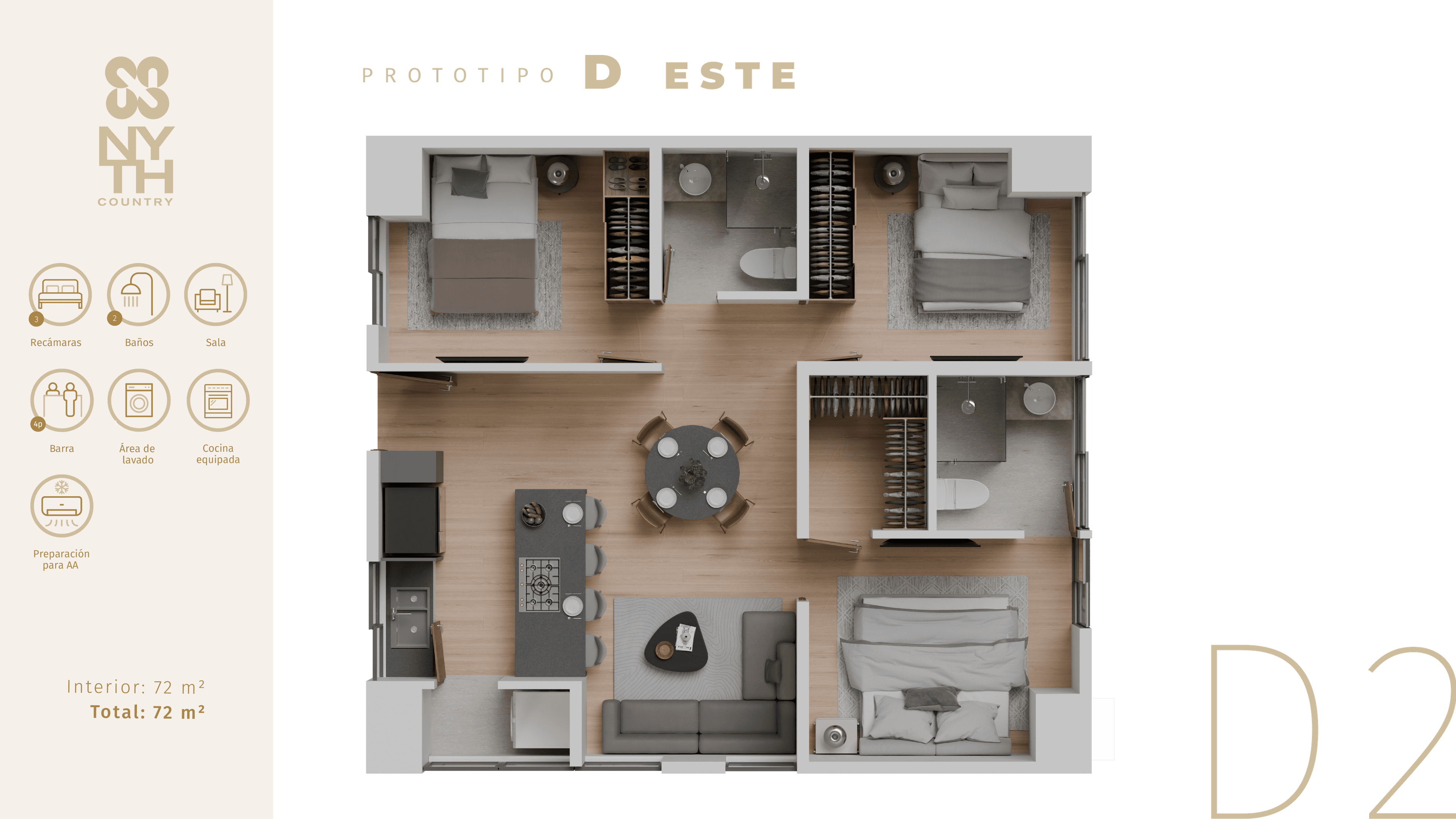 Departamento PB7 - Modelo D2
